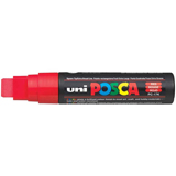 Uni Posca Permanent Paint Marker 15.0mm Extra-Broad Chisel Red PC-17K